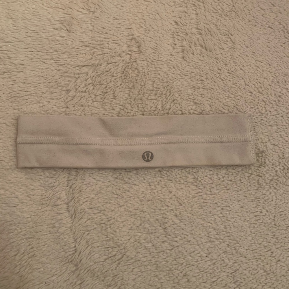 White Lululemon Headband